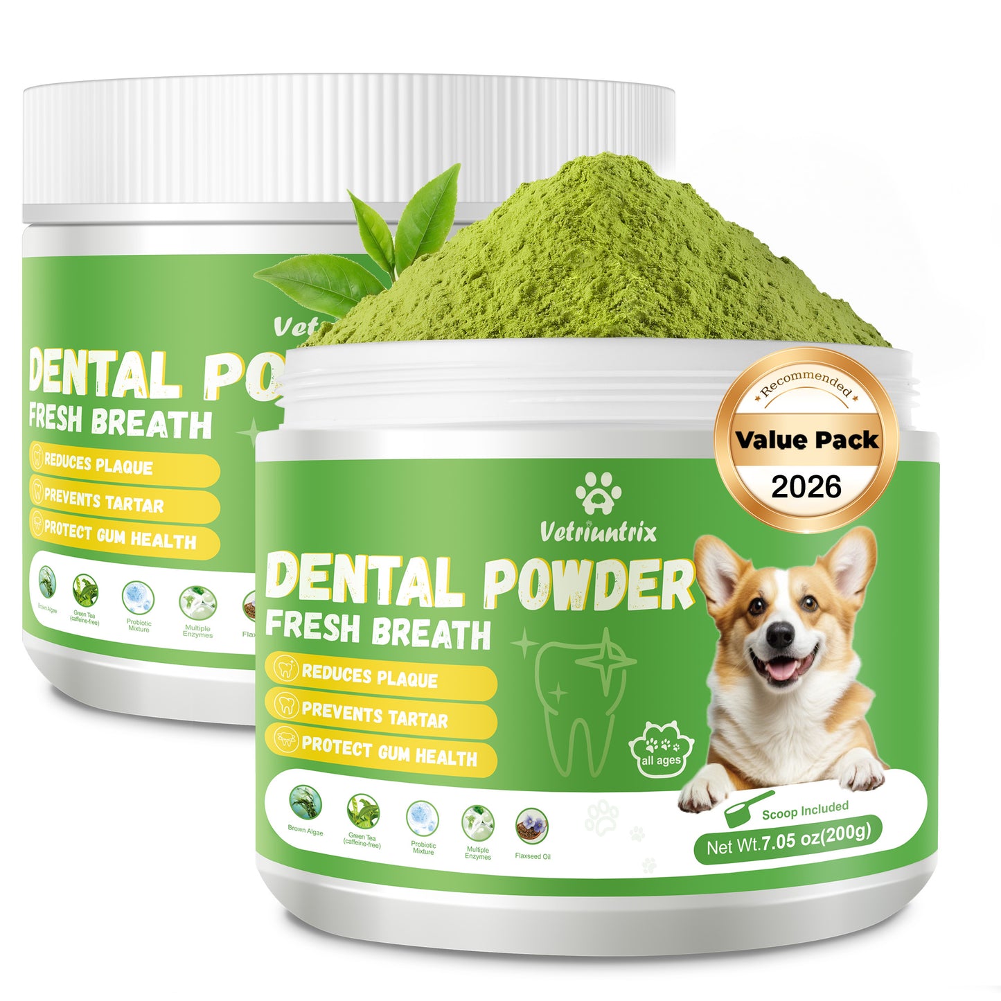 Vetriuntrix Dog Dental Care Powder