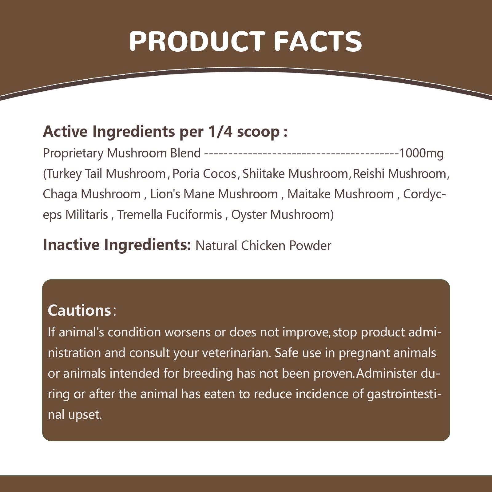 Vetriuntrix Turkey Tail Mushroom Powder