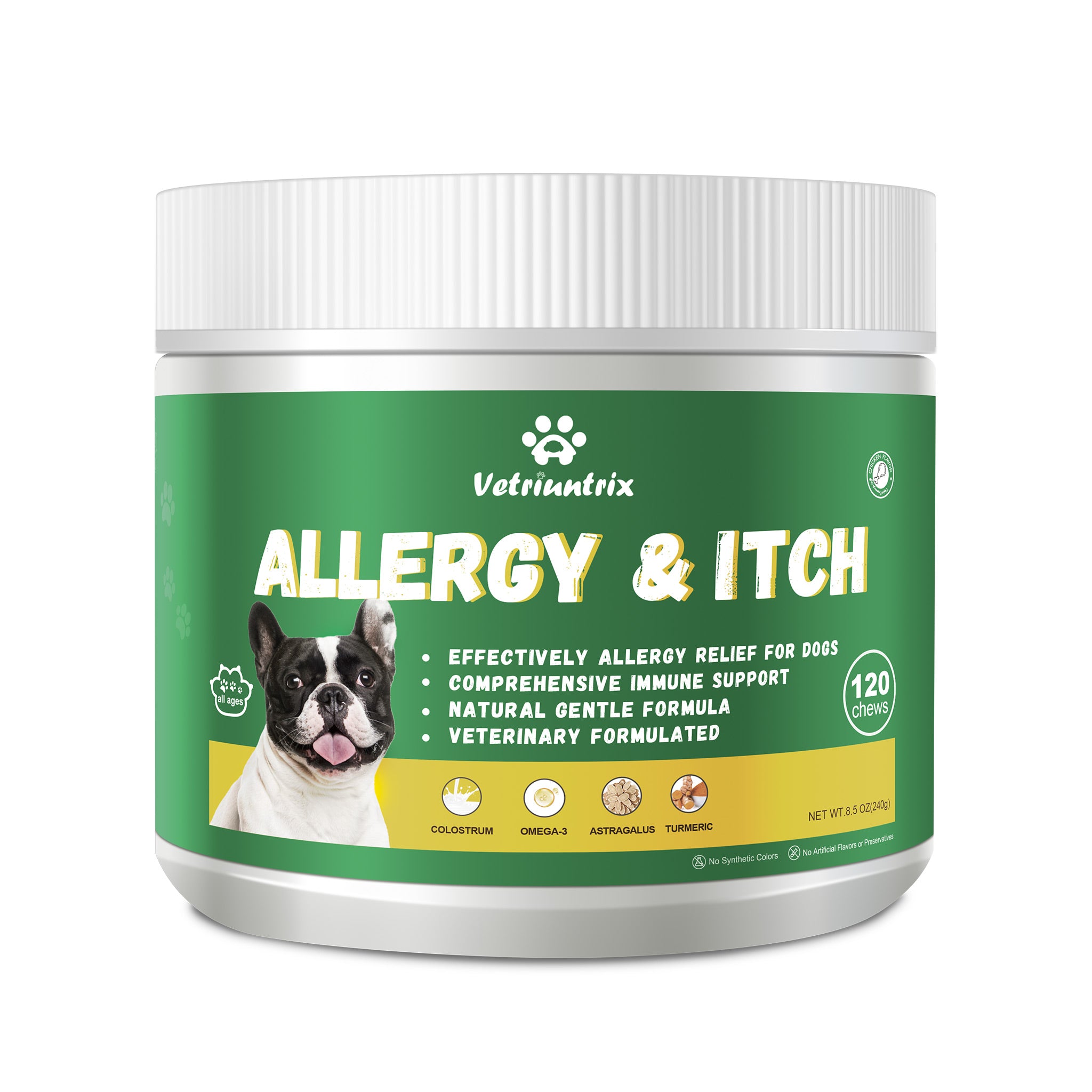 Vetriuntrix Dog Allergy & Itch Relief Soft Chews