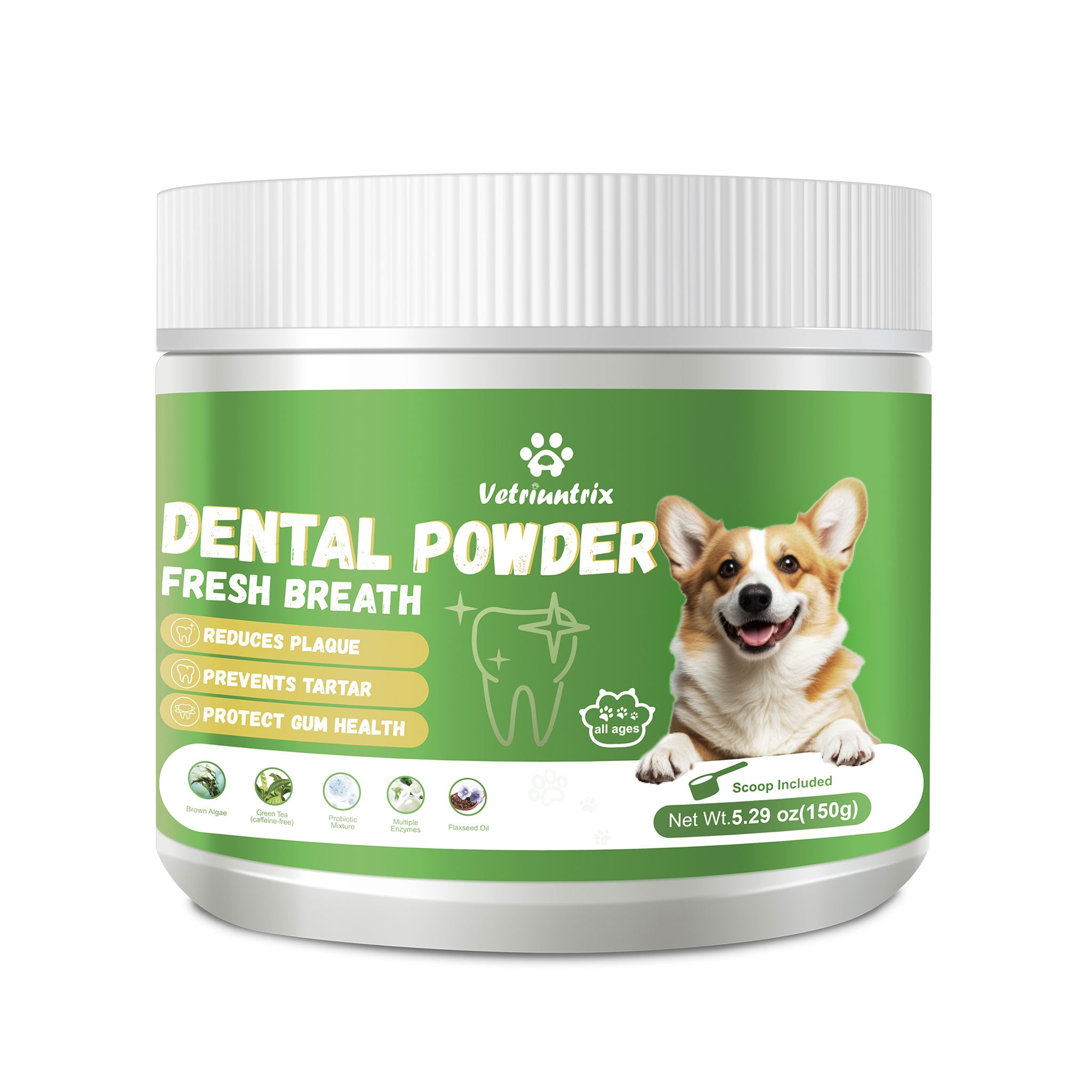 Vetriuntrix Dog Dental Care Powder