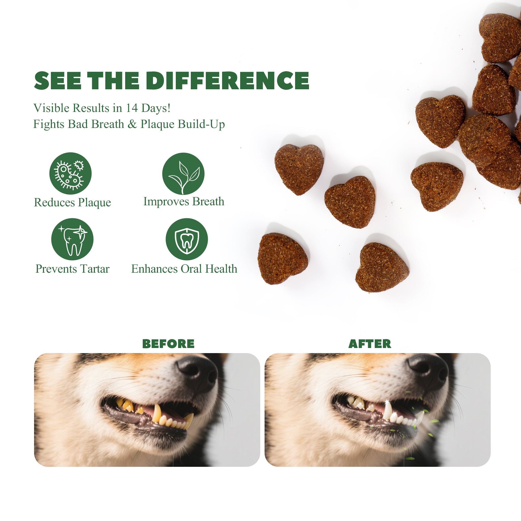 Vetriuntrix 150g Dog Dental Care Soft Chews