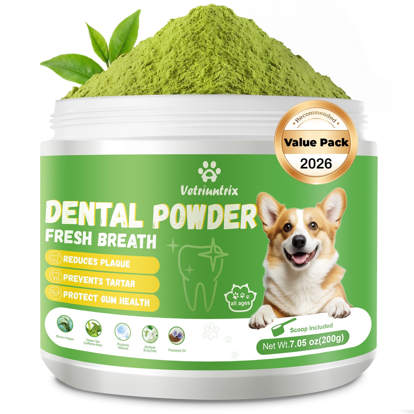 Vetriuntrix Dog Dental Care Powder