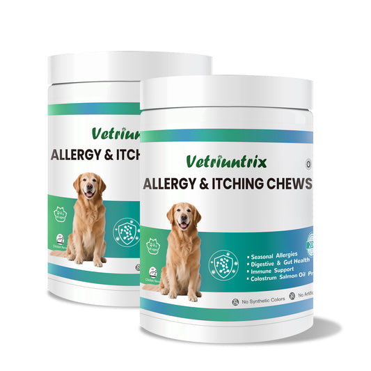 Vetriuntrix 400g Dog Allergy & Itch Relief Soft Chews Bundles