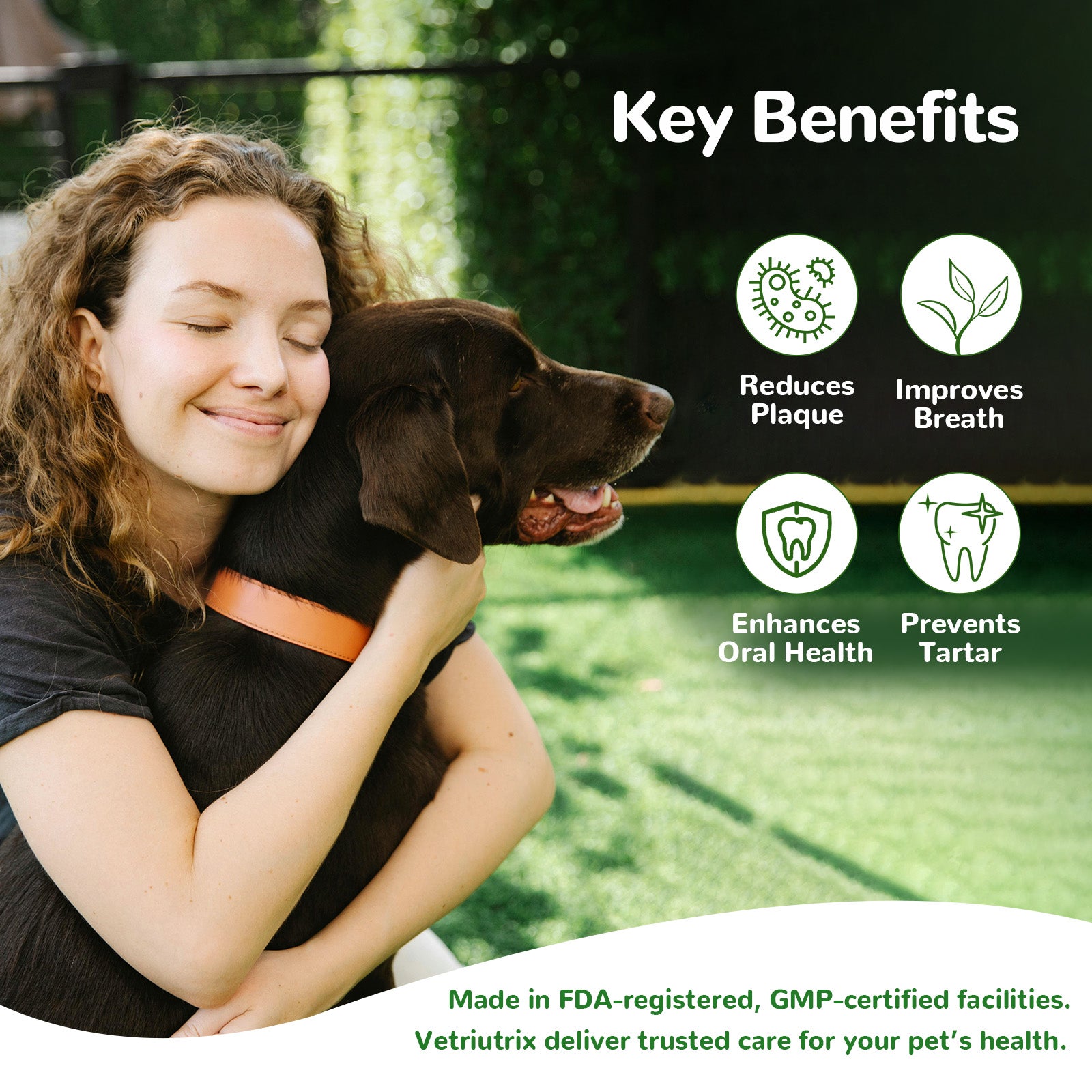 Vetriuntrix Dog Dental Care Powder