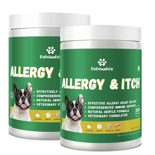 Vetriuntrix 400g Dog Allergy & Itch Relief Soft Chews Bundles