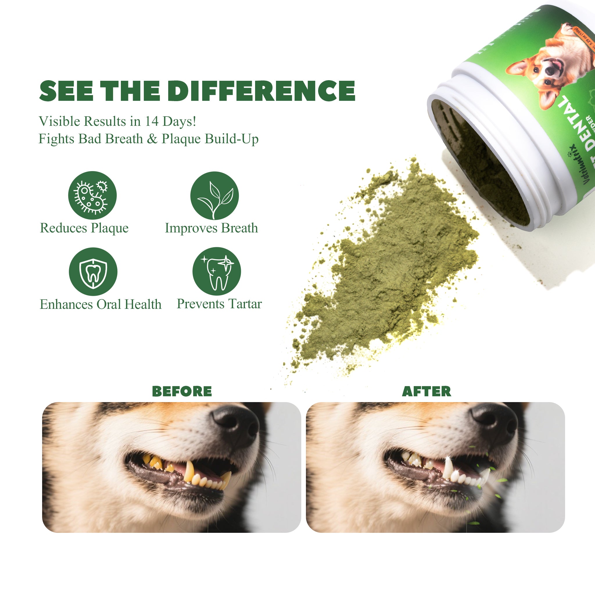 Vetriuntrix 150g Dog Dental Care Powder