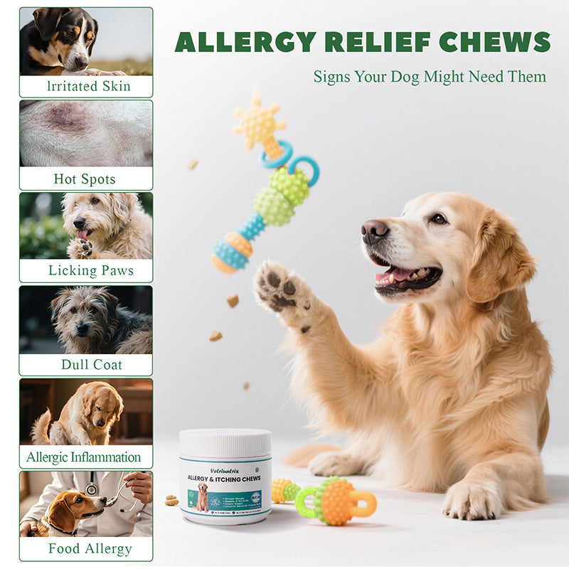 Vetriuntrix Dog Allergy & Itch Relief Soft Chews