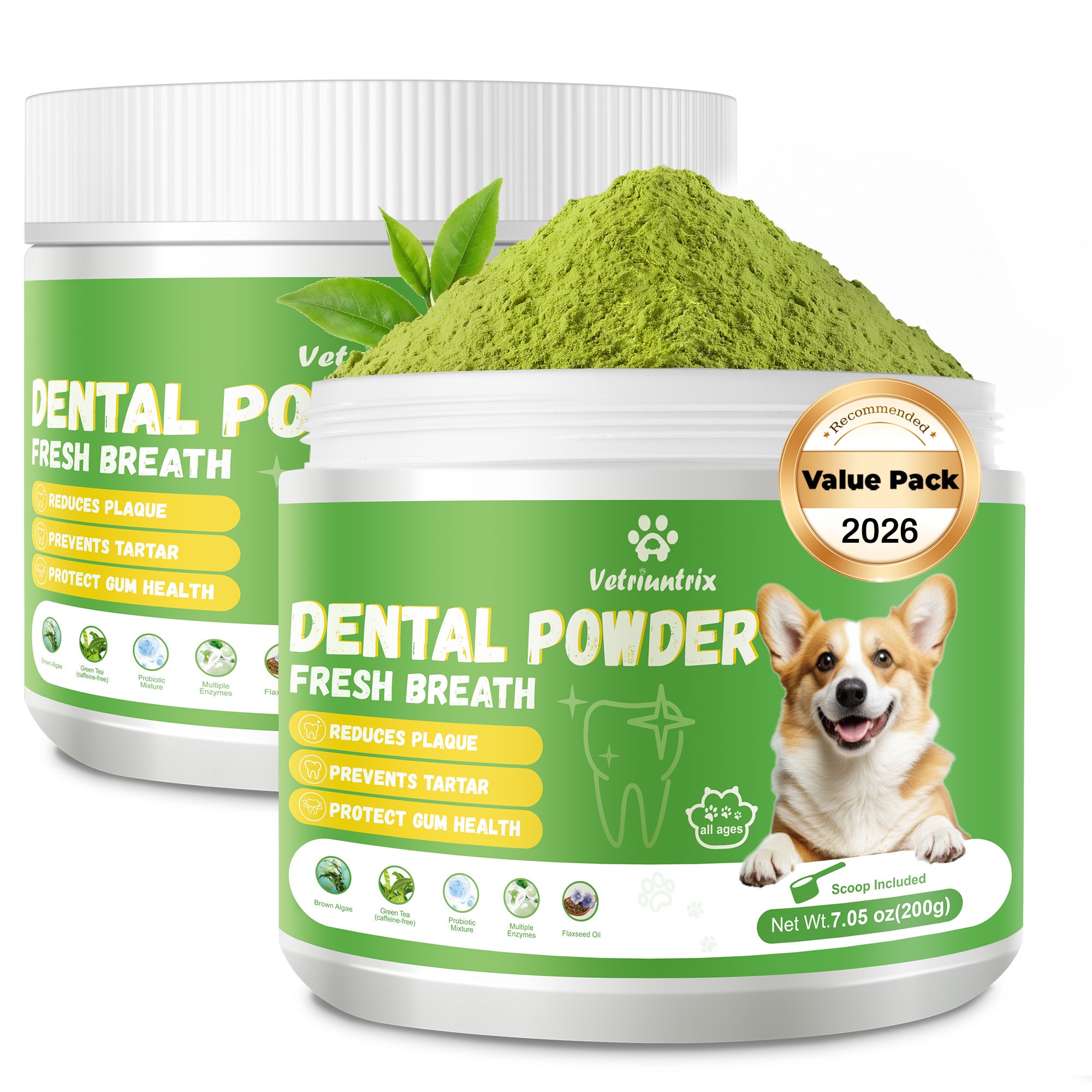 Vetriuntrix Dog Dental Care Powder