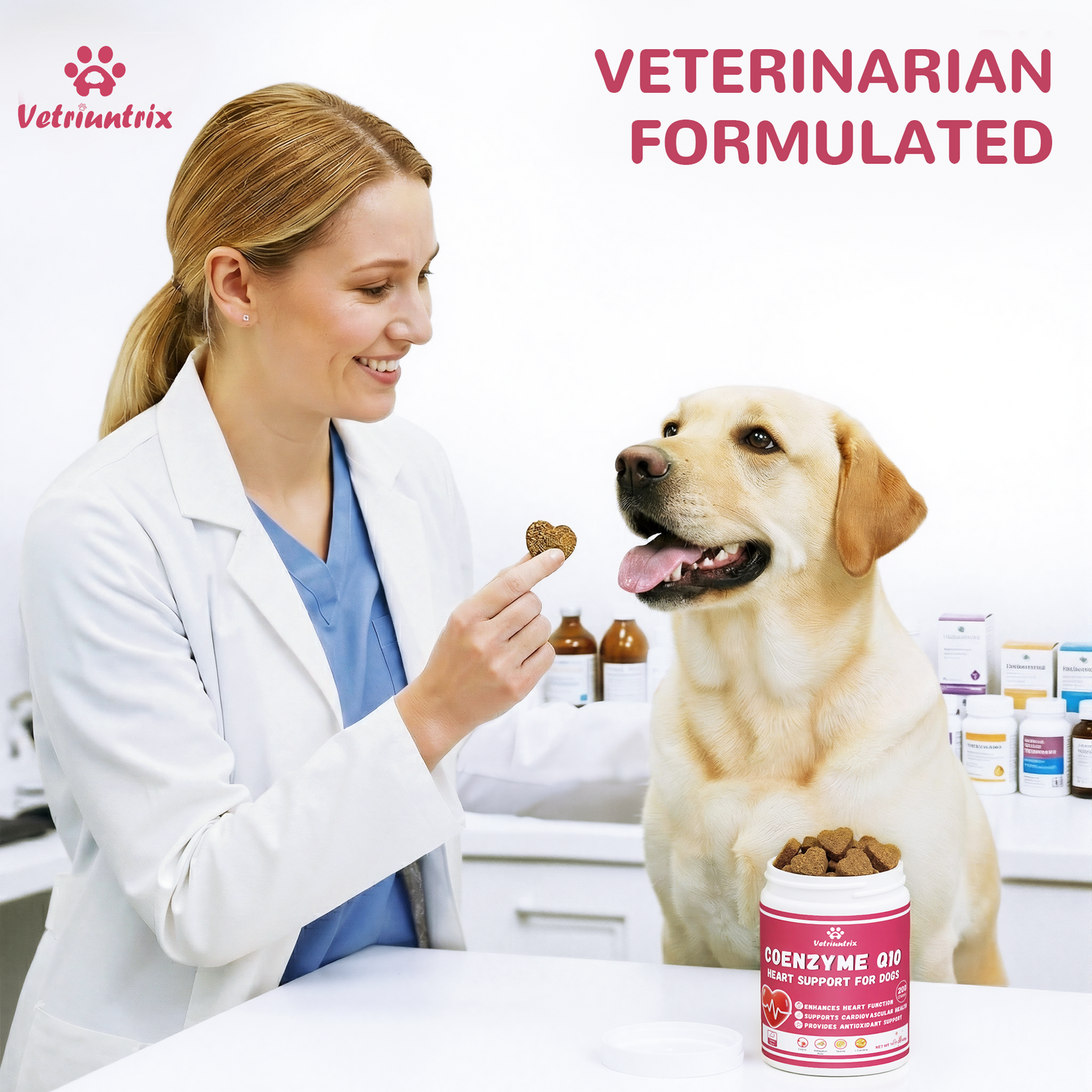 Vetriuntrix Dog Heart Support Chews