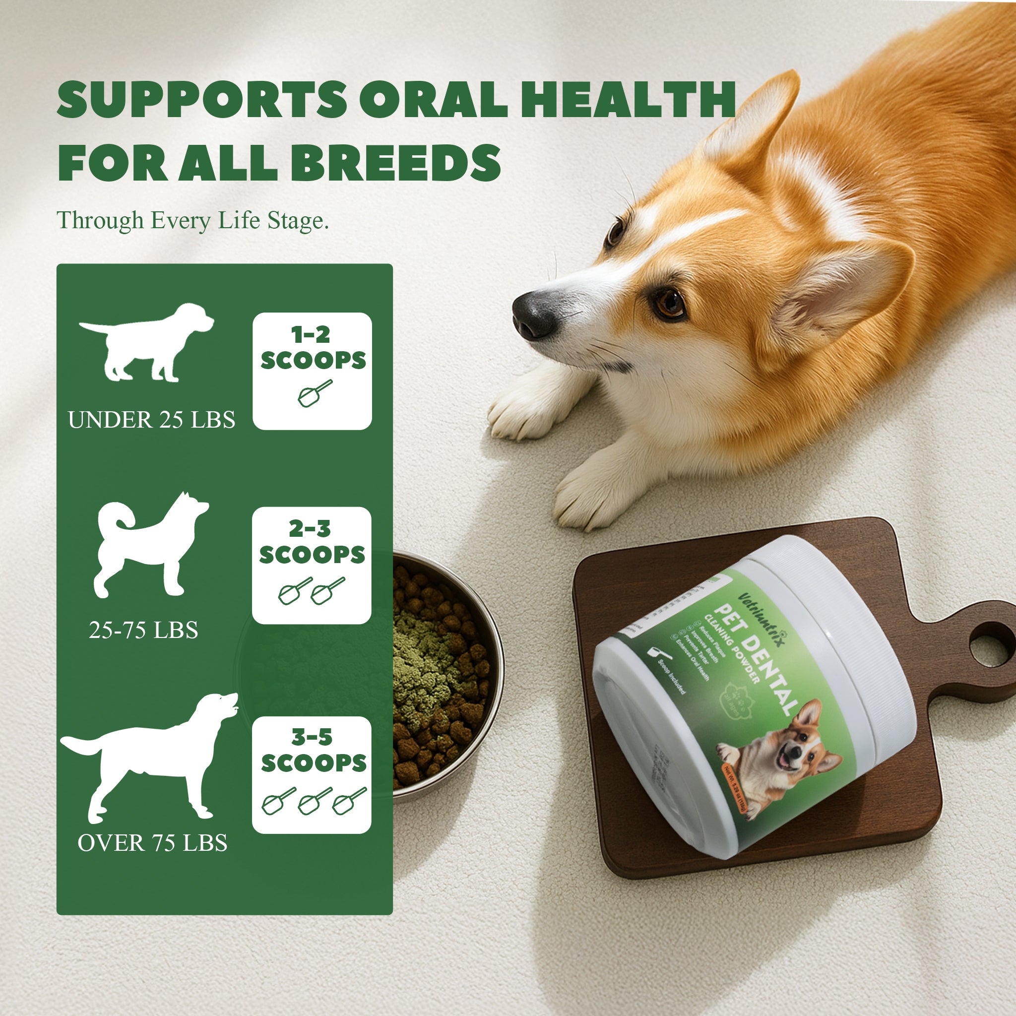 Vetriuntrix 150g Dog Dental Care Soft Chews